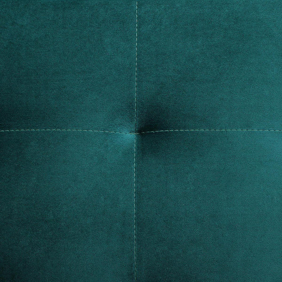 OTTOMANE Aberdeen 80/80/41 cm - Grün, Textil (80/41/80cm) - Beliani