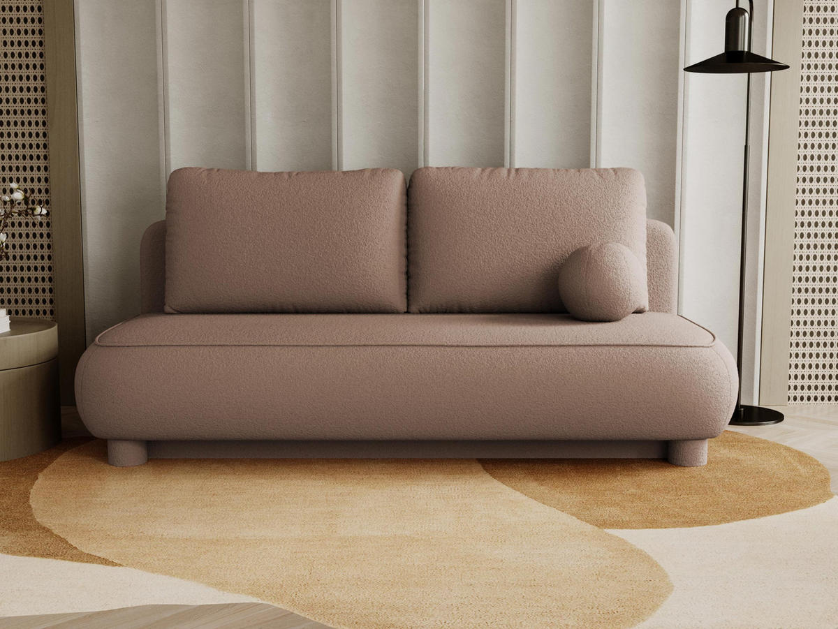 SCHLAFSOFA Gaja - Braun, Holz/Textil (209/96/96cm) - MIRJAN24