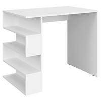 SCHREIBTISCH Weiß 90/74/56 - Weiß, Holzwerkstoff (56/90/74cm) - RAUMHIRSCH FURNITURE