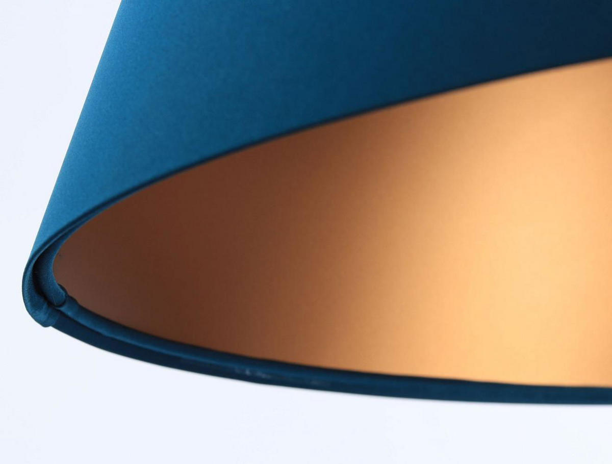 HÄNGELEUCHTE Blau 50/27 cm - Blau, Kunststoff (50/1.3/27cm) - ONZENO