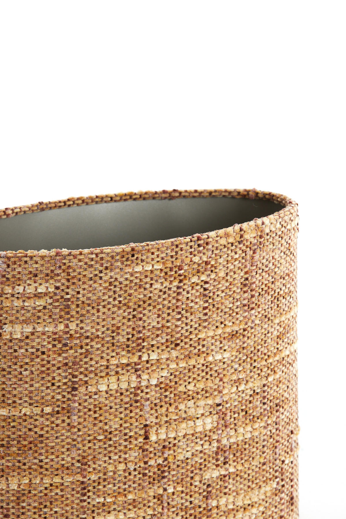 LAMPENSCHIRM Osire Braun 30/15/25 cm - Braun, Textil (30/15/25cm) - Light & Living