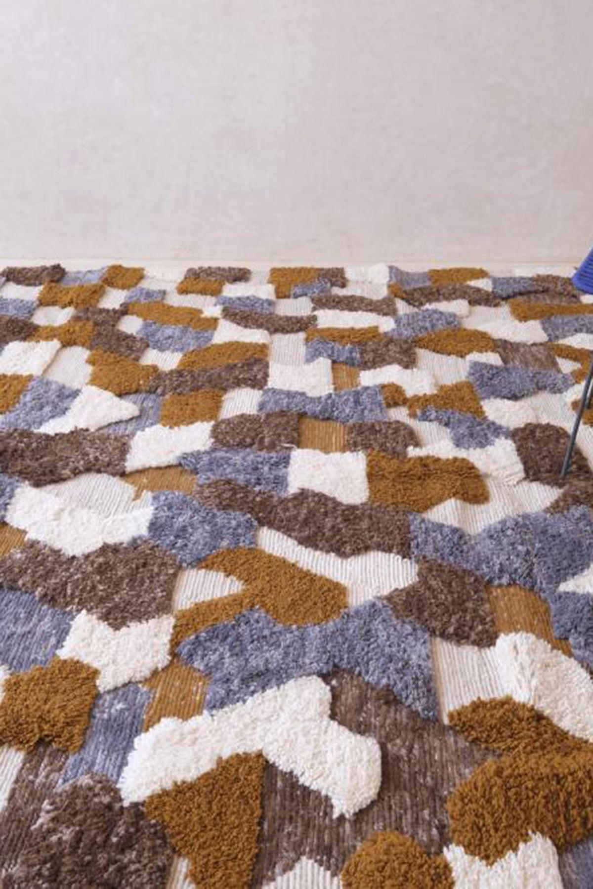 BERBERTEPPICH aus Marokko aus reiner Wolle bruin - Braun, Naturmaterialien (327/455cm) - AFK Living