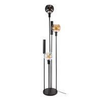 STEHLEUCHTE Sfera Schwarz 38/38/175 cm - Schwarz, Glas (38/38/175cm) - Hoyz Collection