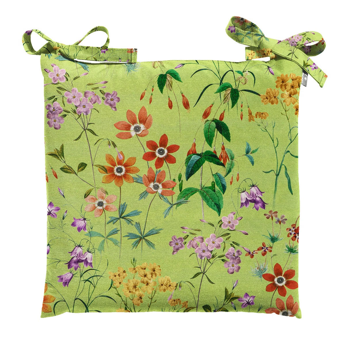 SITZKISSEN Milly 46/46 cm 4er-Set - Grün, Textil (46/8/46cm) - Madison