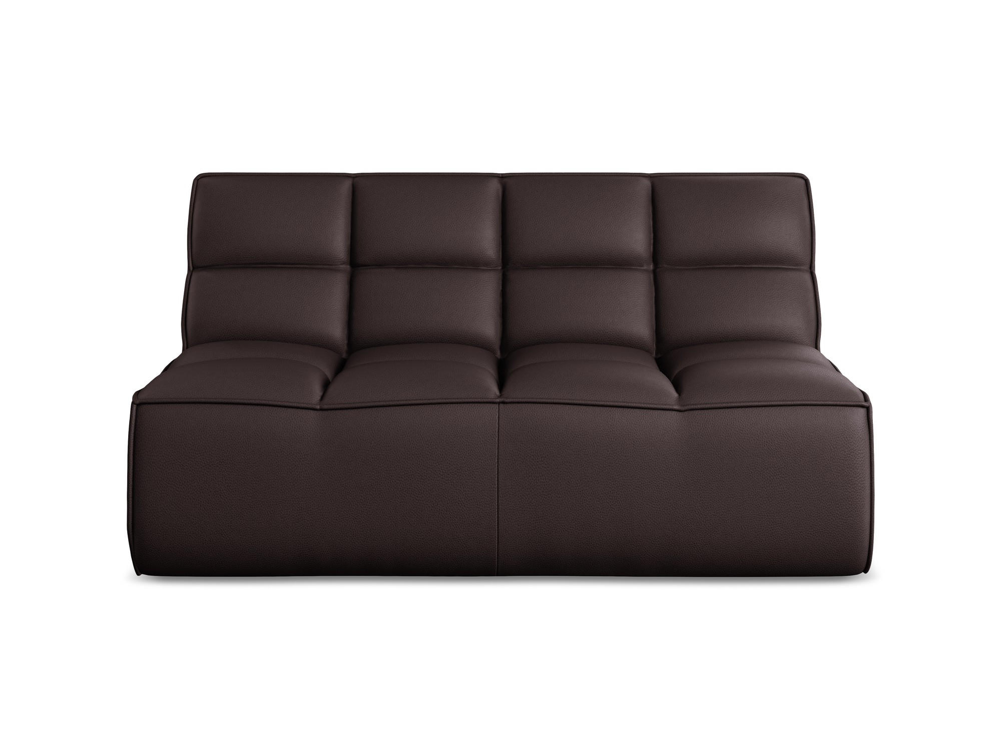 2-SITZER-SOFA Kunstleder Violett - Blau/Pflaume, Leder/Kunststoff (160/75/93cm) - Makamii
