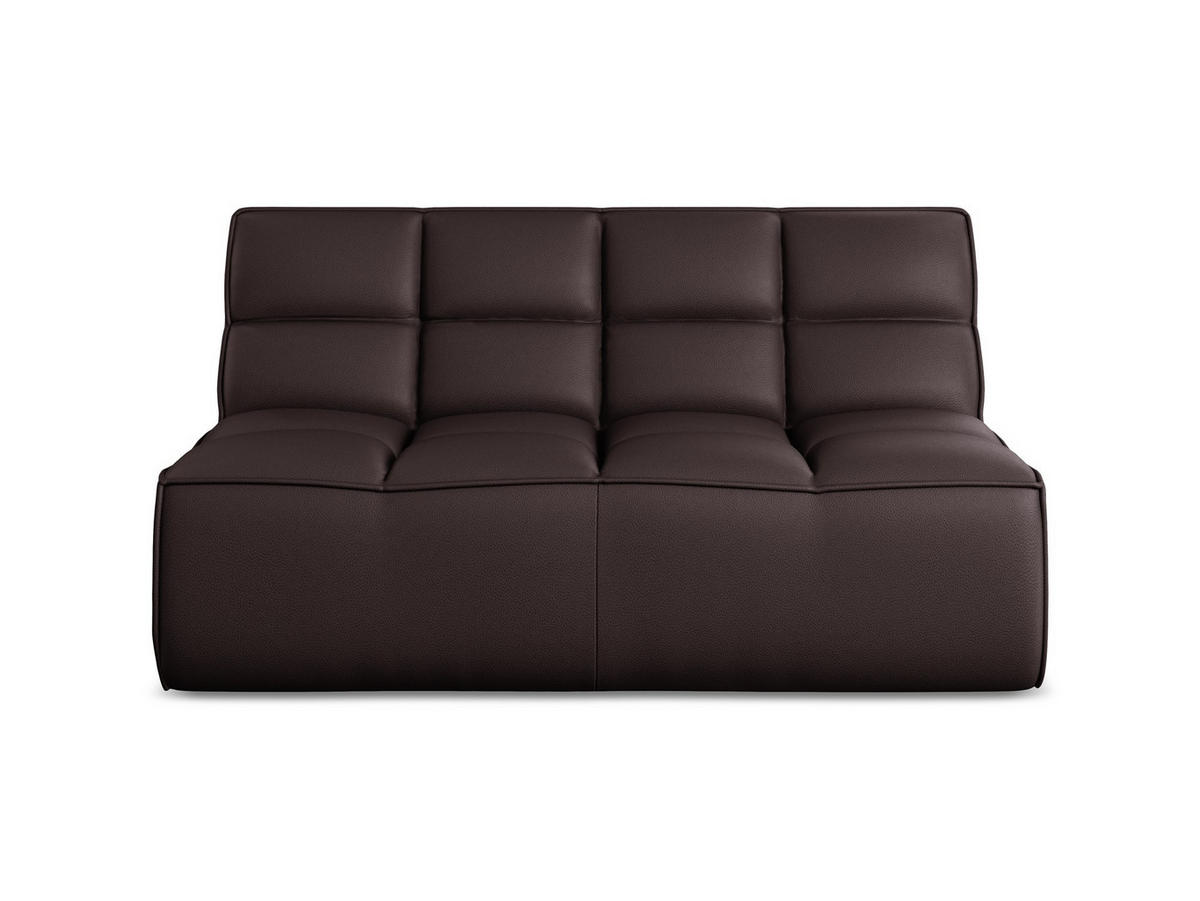 2-SITZER-SOFA Kunstleder Violett - Blau/Pflaume, Leder/Kunststoff (160/75/93cm) - Makamii