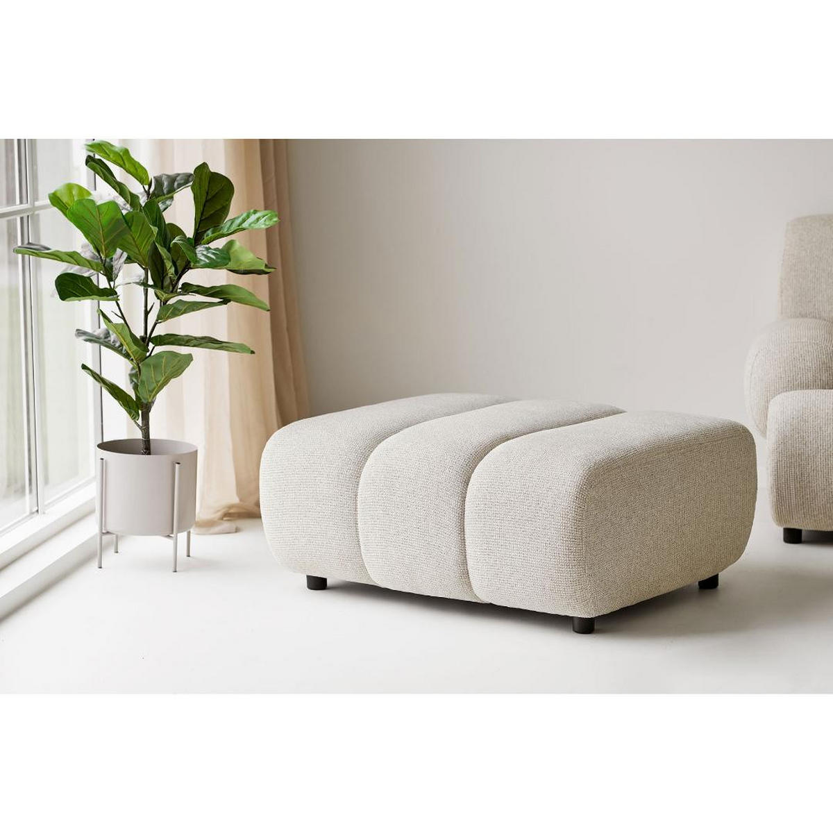 MODULSOFA, Karin, Sandfarben, Kunststoff / Polyester, 84 x 89 x 40 cm - Sandfarben, Kunststoff/Textil (84/40/89cm) - ebuy24