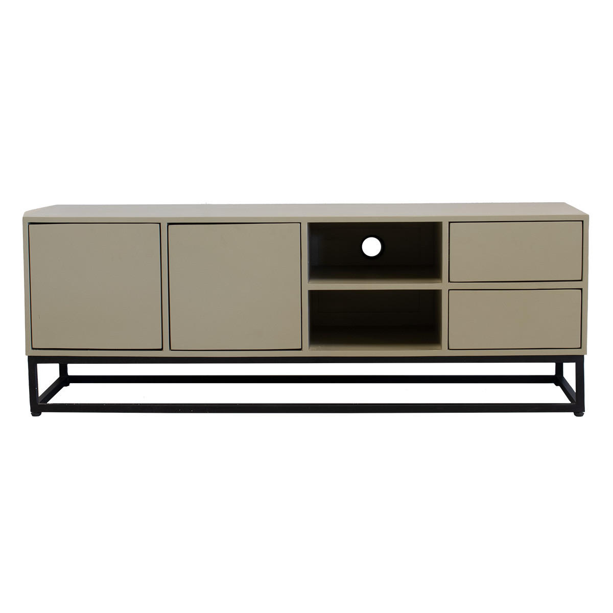 Giga Meubel Tv-Möbel Taupe 140x50x42 cm
