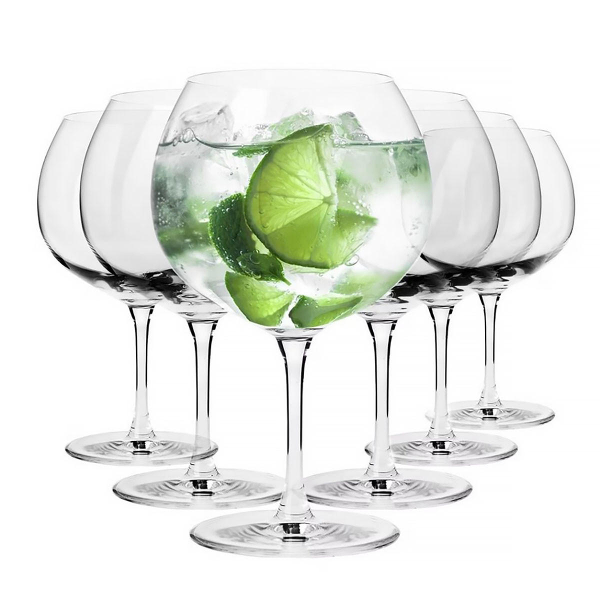 COCKTAILGLÄSER Divine, 6er-Set, 790 ml - Transparent, Glas (0.79L) - Krosno Glass