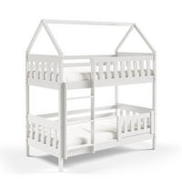 ETAGENBETT ELENA 80x190 cm Weiß - Weiß, Holz (80/190cm) - MASSENO