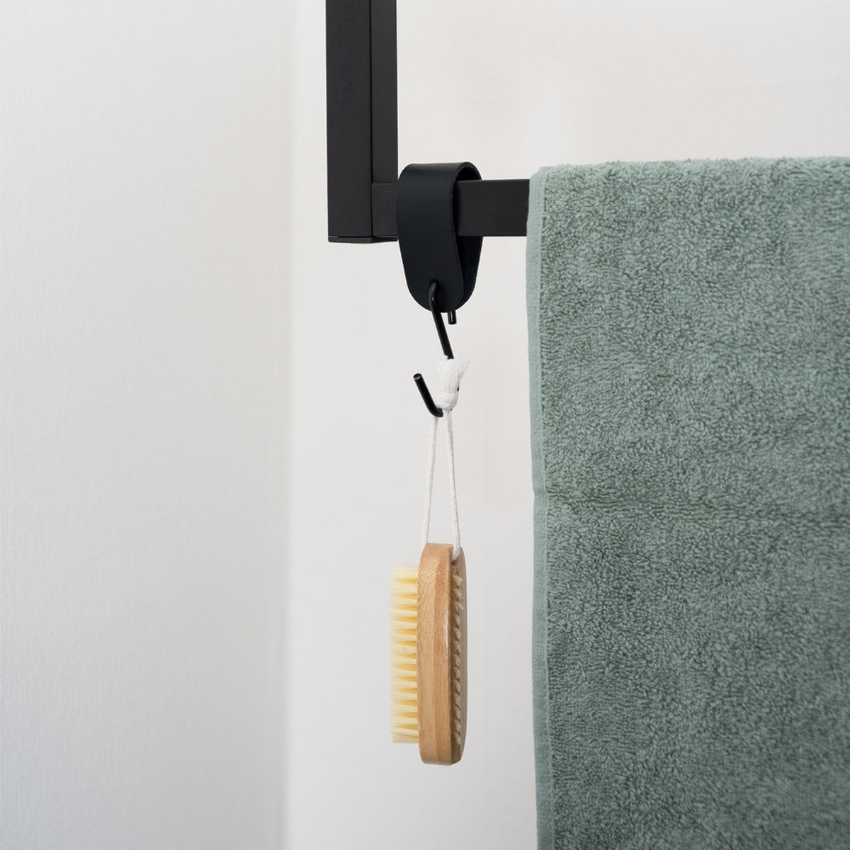 S-HAKEN SHAPE - Menge: 5 - Schwarz, Metall (11/4/3cm) - Home Deluxe