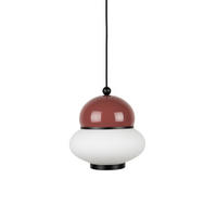 PENDELLEUCHTE Bumble Rot M - Rotbraun, Metall (25.4/26/25.4cm) - Zuiver