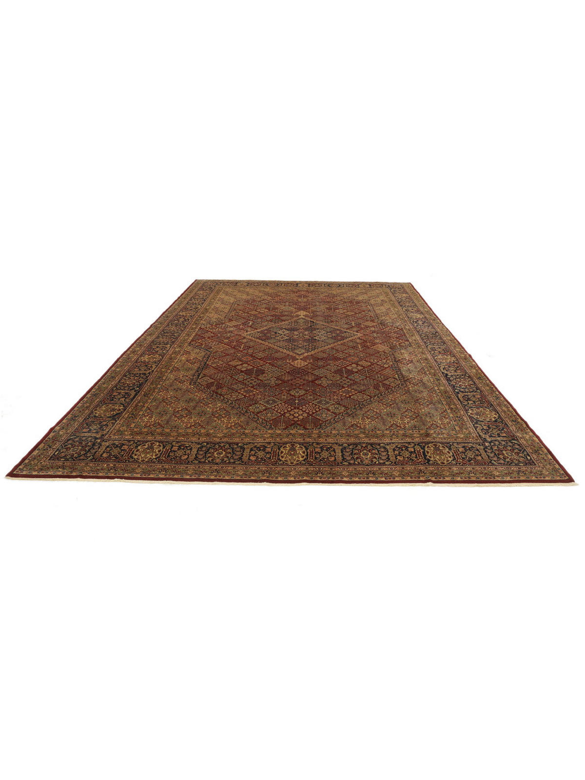 TEPPICH Ekbatan Beige 493/345 cm Schurwolle - Beige, Textil (345/493cm) - Looma