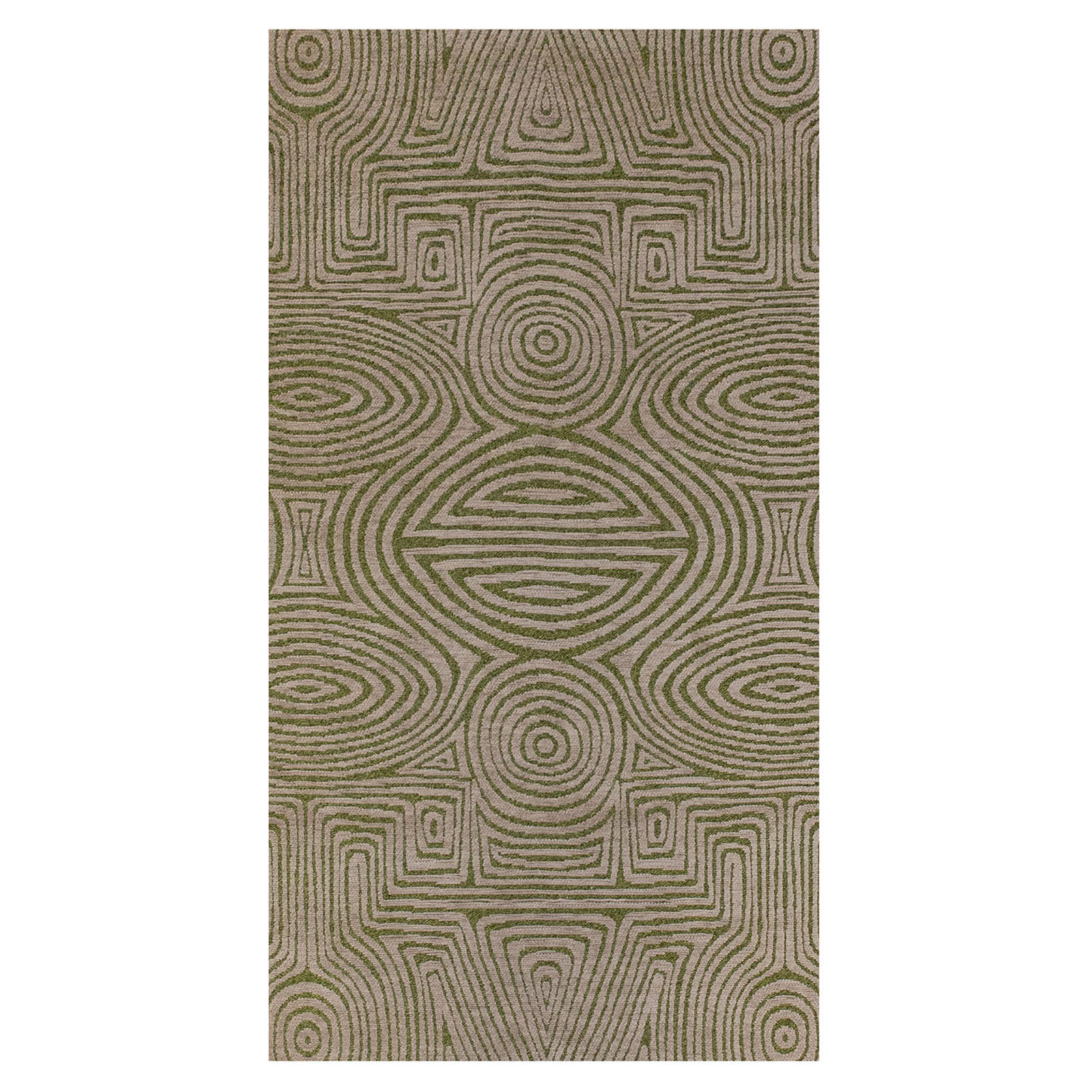 TEPPICH Tabasco Green Beach 80/150 cm - Grün, Textil (80/150cm) - Lola&Moi