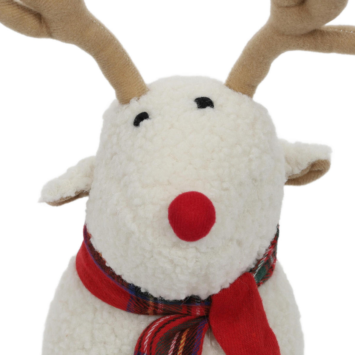 TÜRSTOPPER Rentier - Weiß, Textil (20/22cm) - Home Styling Collection