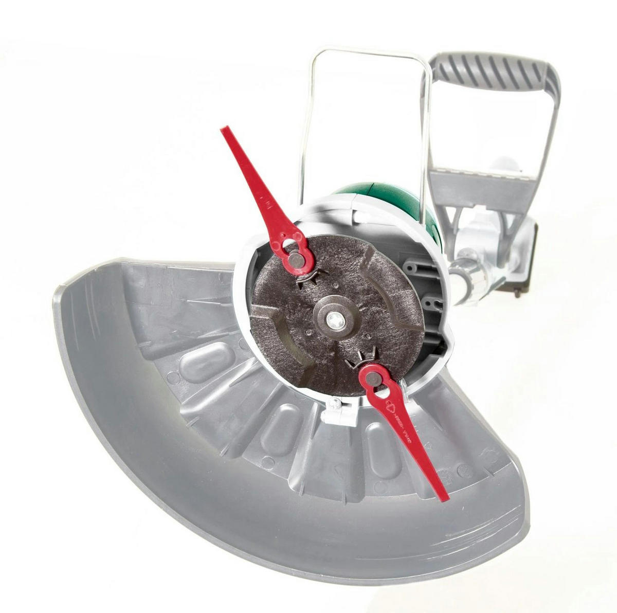 GRASSTRIMMER Akku, 20 V, 25 cm Schnittbreite, Doppelmesser - Weiß, Kunststoff (1/1/1cm) - Westfalia