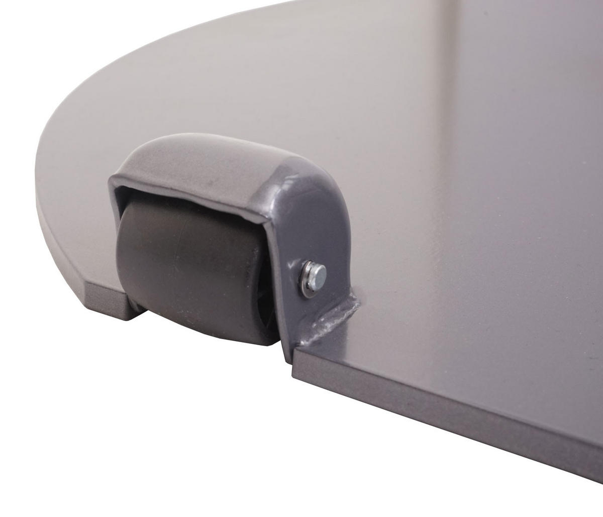 SONNENSCHIRMSTÄNDER ROLLBAR Grau - Grau, Metall (69/69cm) - MCW