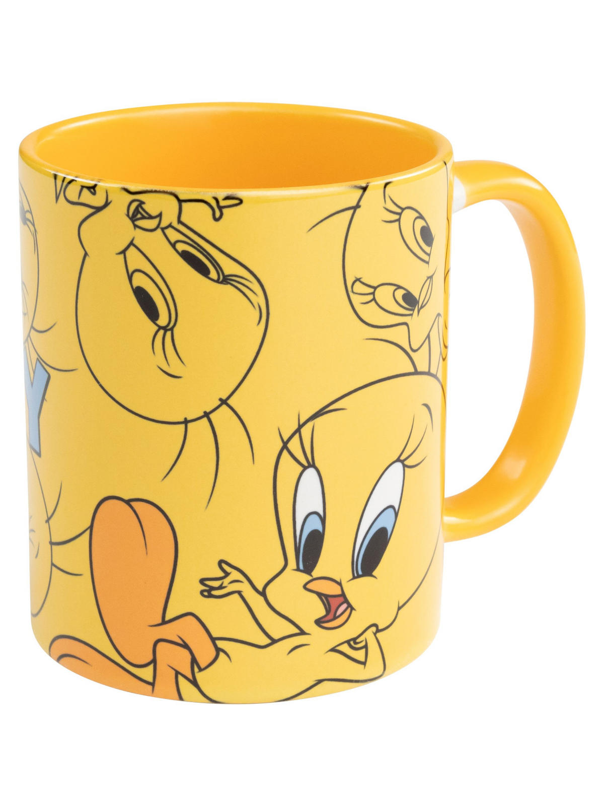 KAFFEEBECHER Looney Tunes Tweety Gelb 320 ml - Gelb, Keramik (0.32L) - Looney Tunes