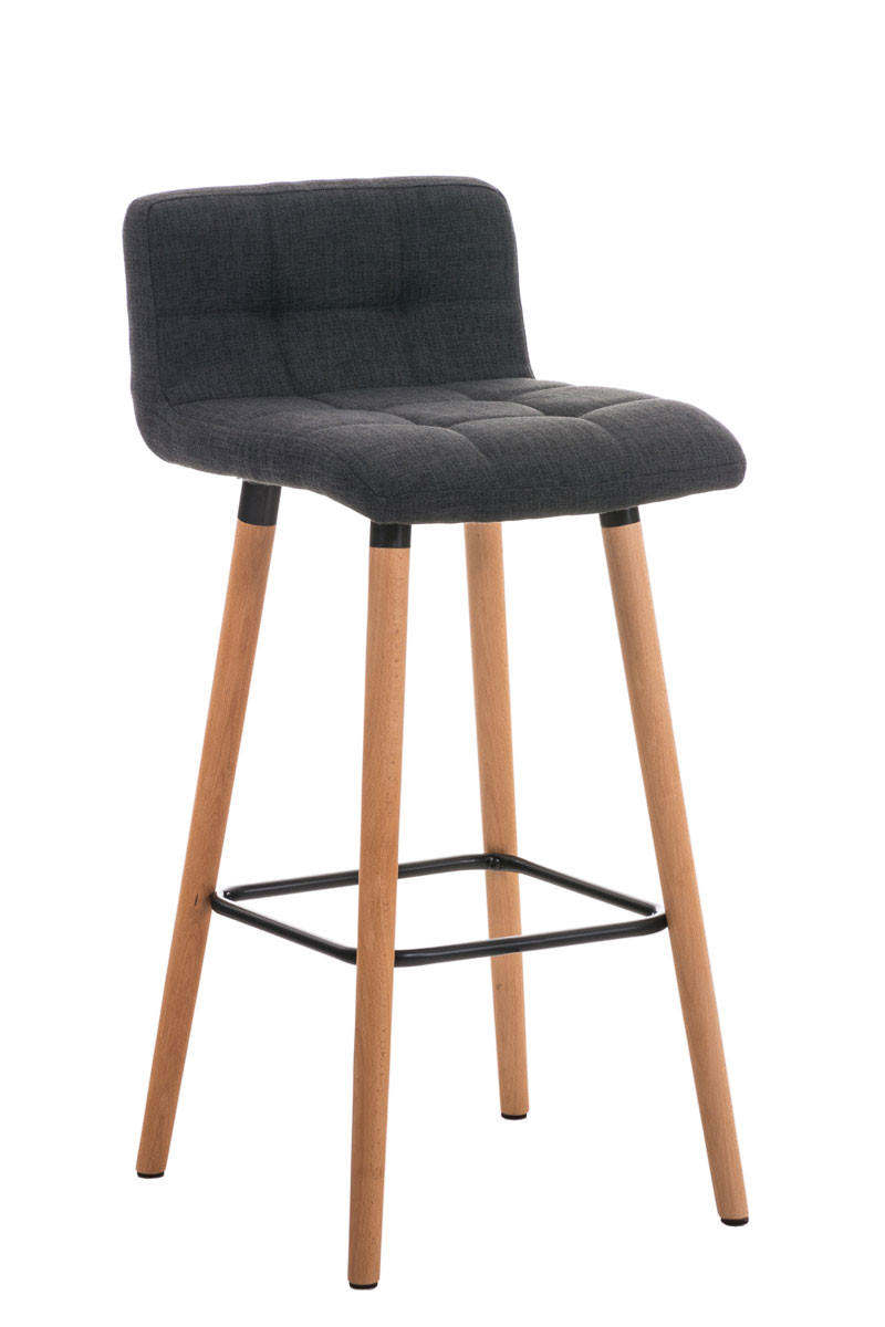 Deluke Barhocker Dunkelgrau 42x94x49 cm