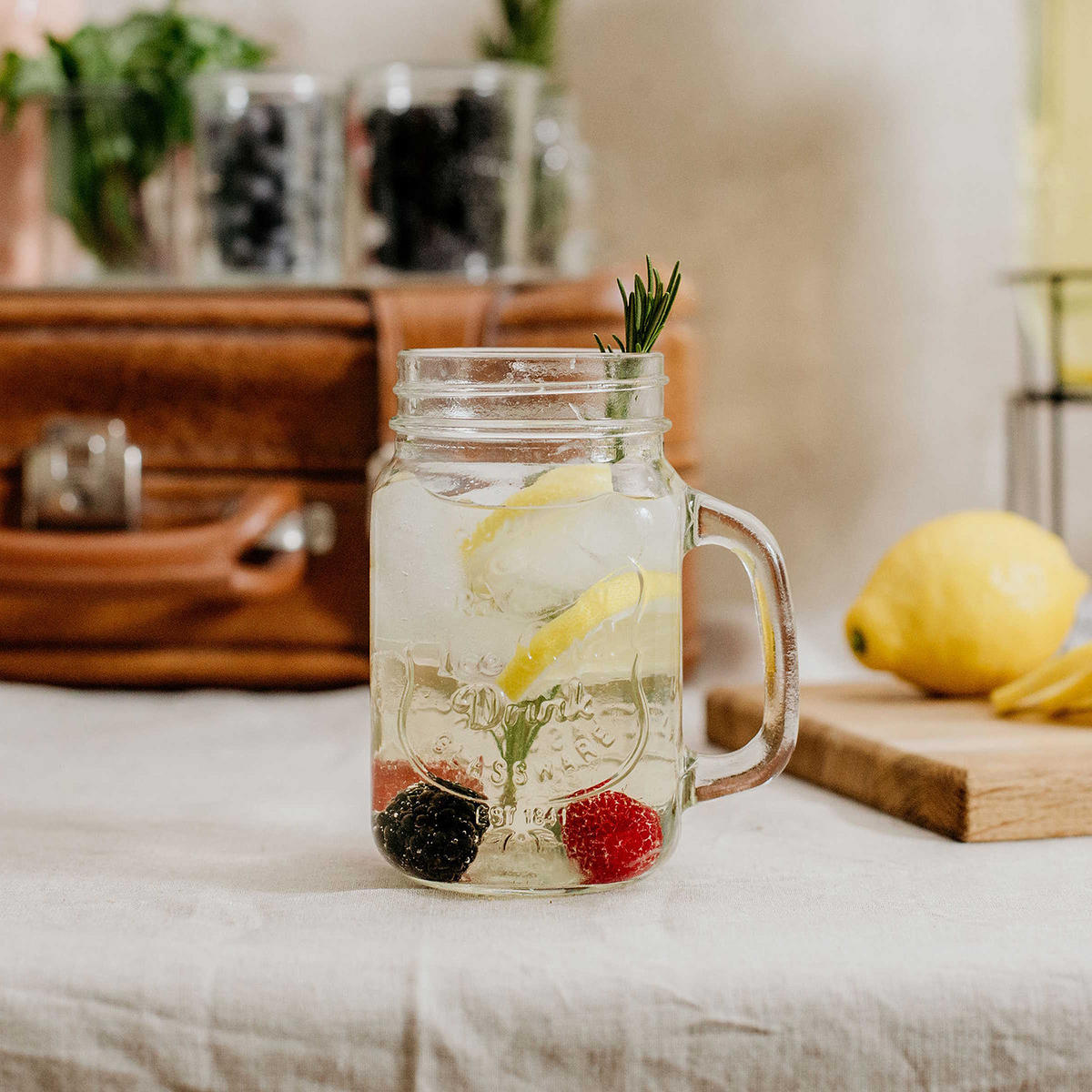 TRINKGLAS (6er Set) Refresh - Transparent, Glas (0.45L) - BUTLERS