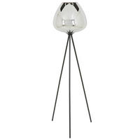 STEHLEUCHTE Mayson Grau Ø42/146 cm - Grau, Glas (42/42/146cm) - Light & Living