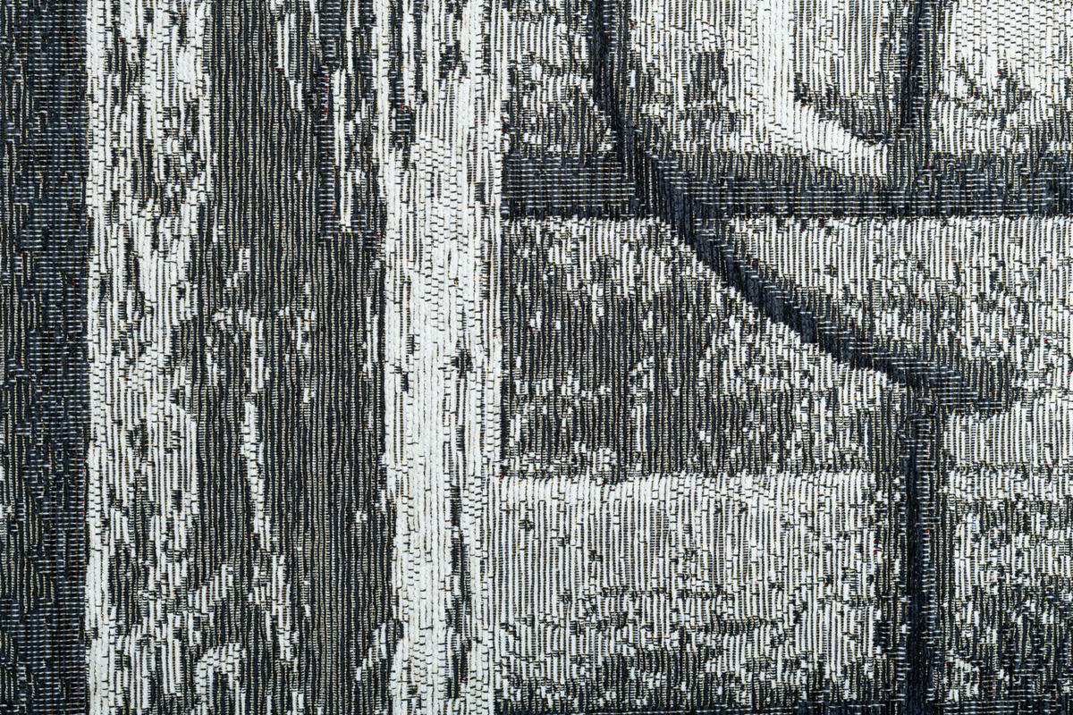 FLACHWEBTEPPICH Keitum 100x100 cm - Grau, Textil (100/100cm) - Sansibar SYLT