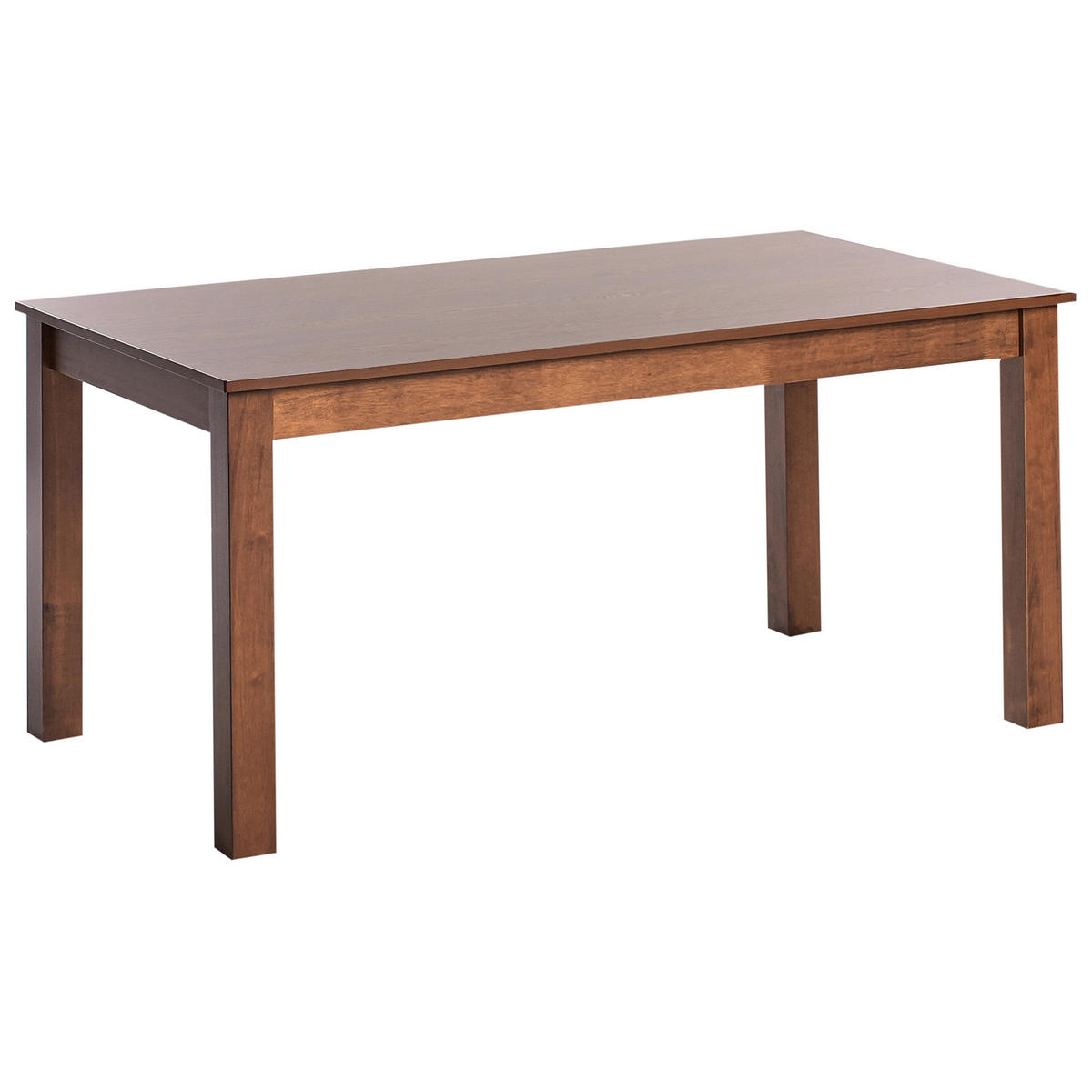 AUSZIEHBARER-ESSTISCH 160/240x90 cm Dunkler Holzfarbton Madura - Dunkelbraun, Holzwerkstoff (240/90/76cm) - Beliani