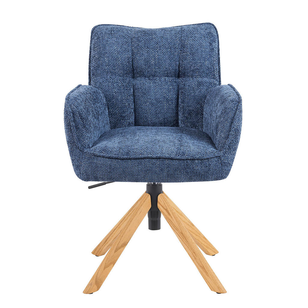 Thumbnail - Dubi Möbel Bürostuhl, Blau, Textil, 59x85x66 cm, Arbeitszimmer, Besucherstühle