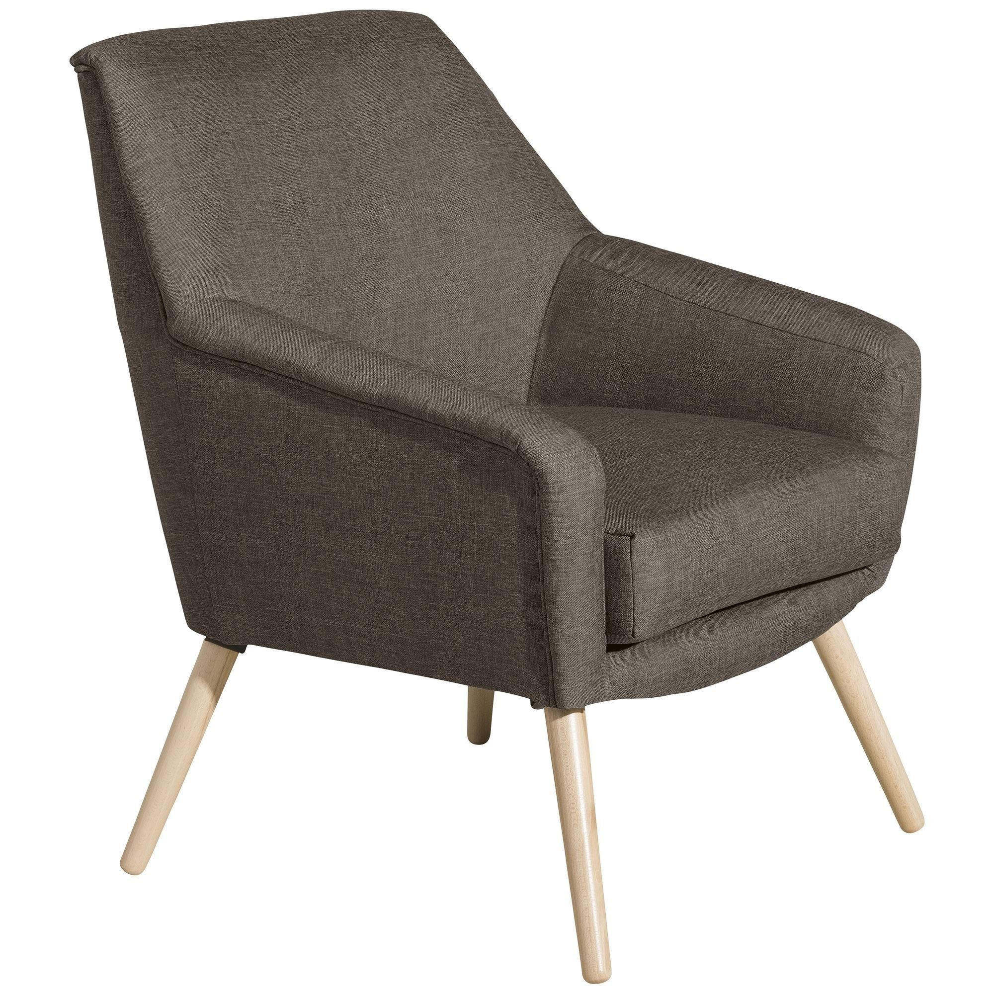 SESSEL Kachka Bezug Flachgewebe Buche natur / sahara - Gelb, Kunststoff (67/81/71cm) - 58aufmkessel