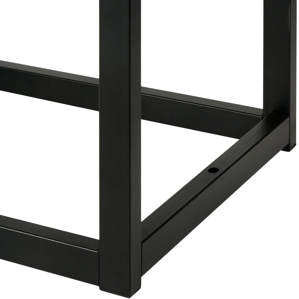 SITZBANK 150/37 cm Samt Blau - Blau/Schwarz, Textil/Metall (150/42/37cm) - CLP