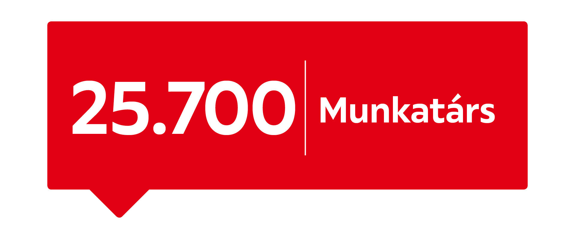 25.700 munkatárs
