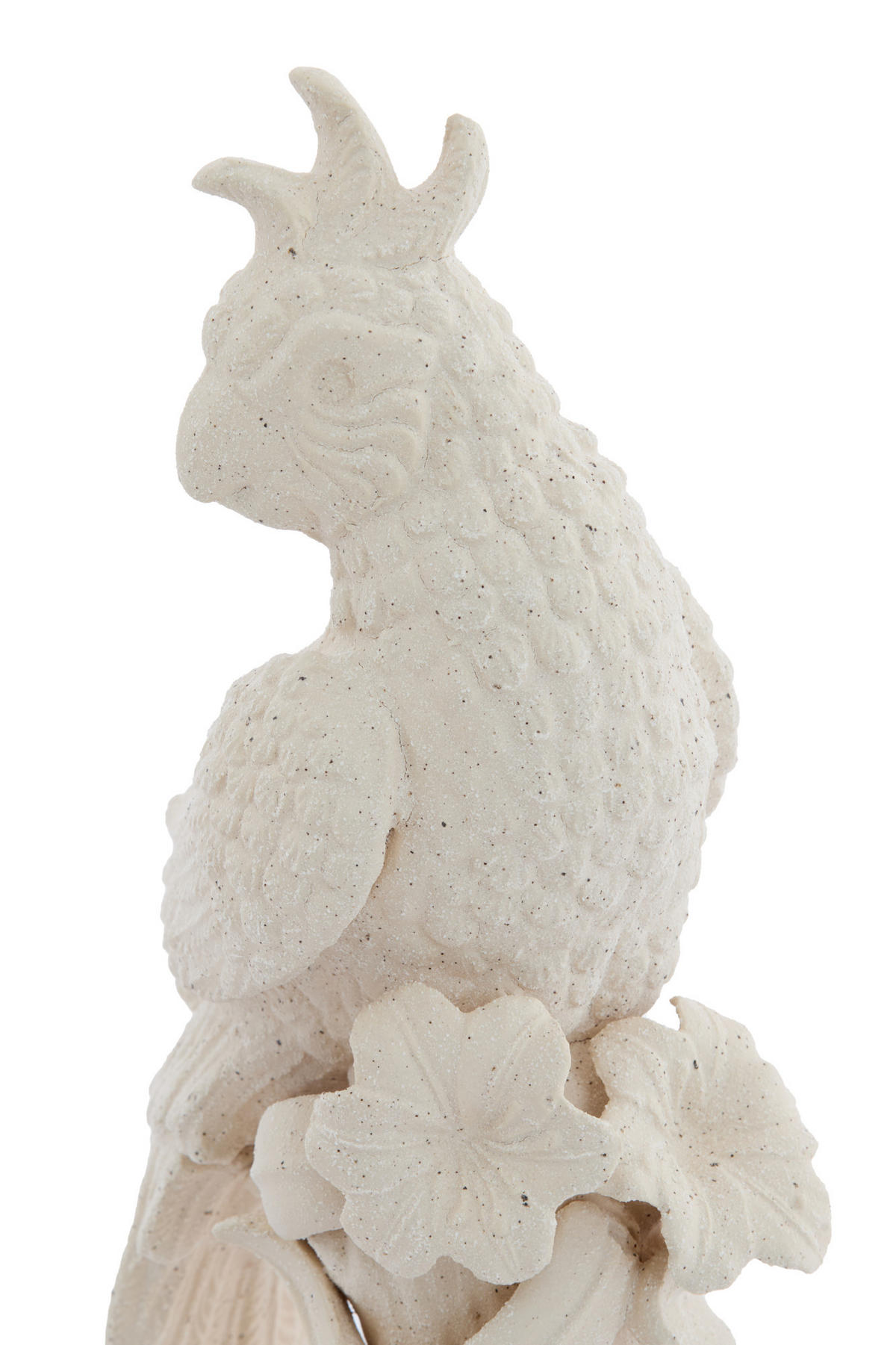 ORNAMENT Vogel Weiß 22,5/14/39 cm - Weiß, Keramik (14/39/22.5cm) - Light & Living