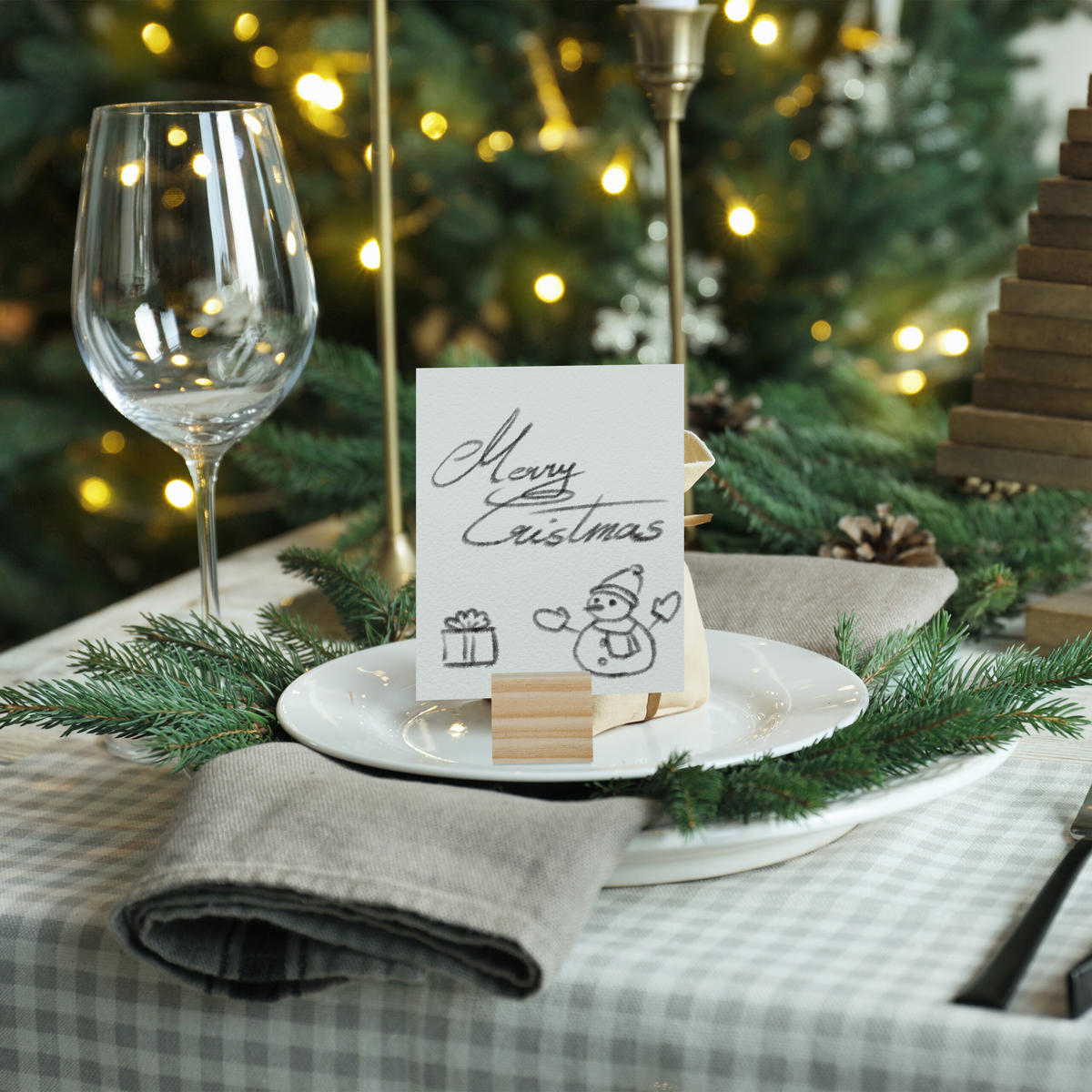 48XDRŽIAK na stôl - svetlohnedá, drevo (3.5/3/3cm) - Relaxdays