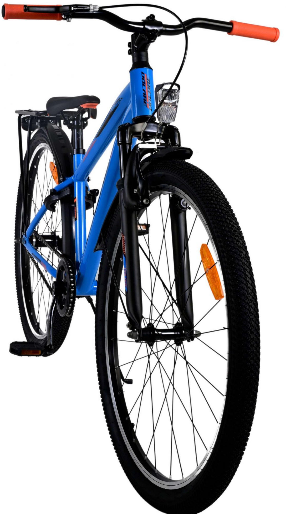 KINDERFAHRRAD Cross - Jungen - Rücktritt + Handbremse - 26 Zoll - Blau - Blau, Metall (77cm) - TPFSports