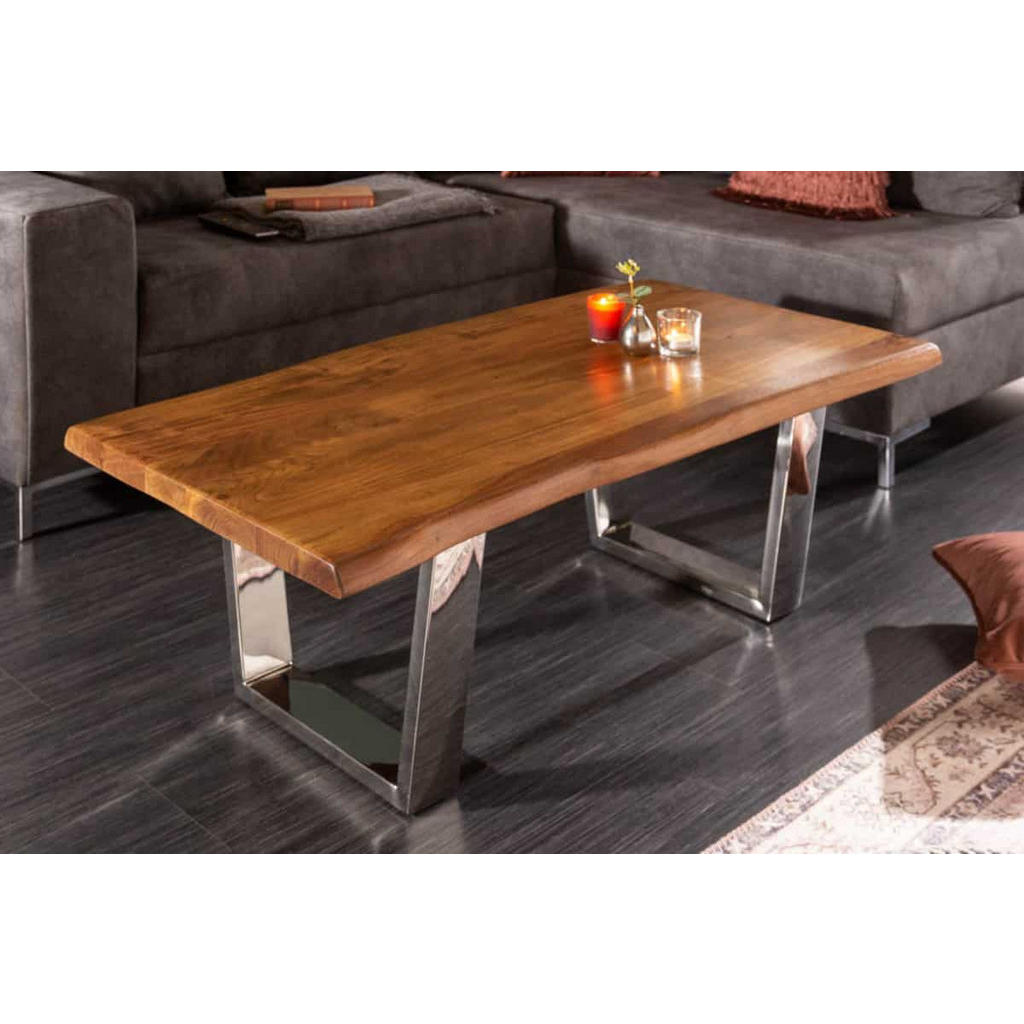 Thumbnail - riess-ambiente Couchtisch, Braun, Holz, Holz, Rechteckig,Rechteckig, 110x40x60 cm, Wohnzimmer, Wohnzimmertische, Couchti...