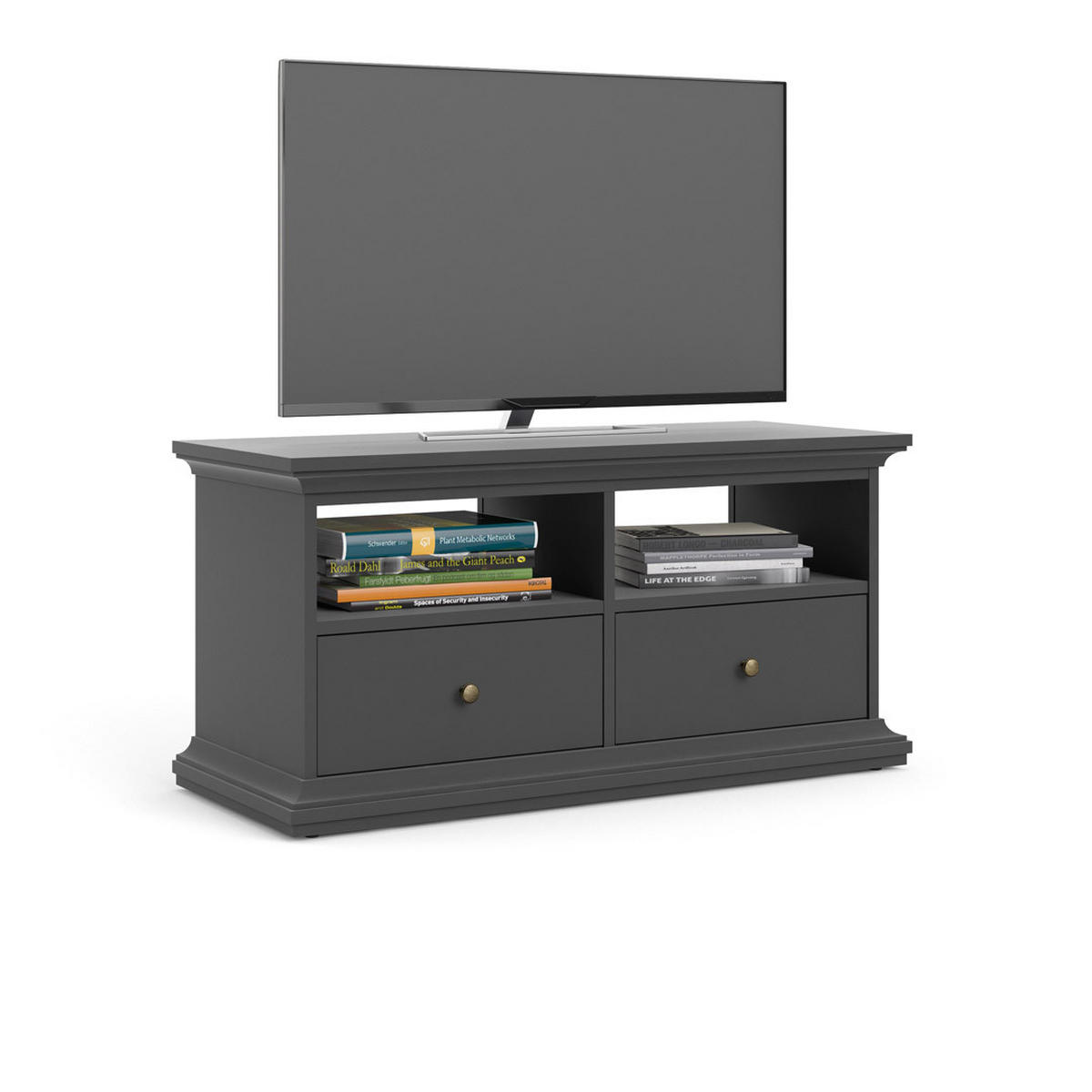 TV-ELEMENT Venedig Grau 103/42/51 cm - Grau, Holzwerkstoff (103/51/42cm) - ebuy24