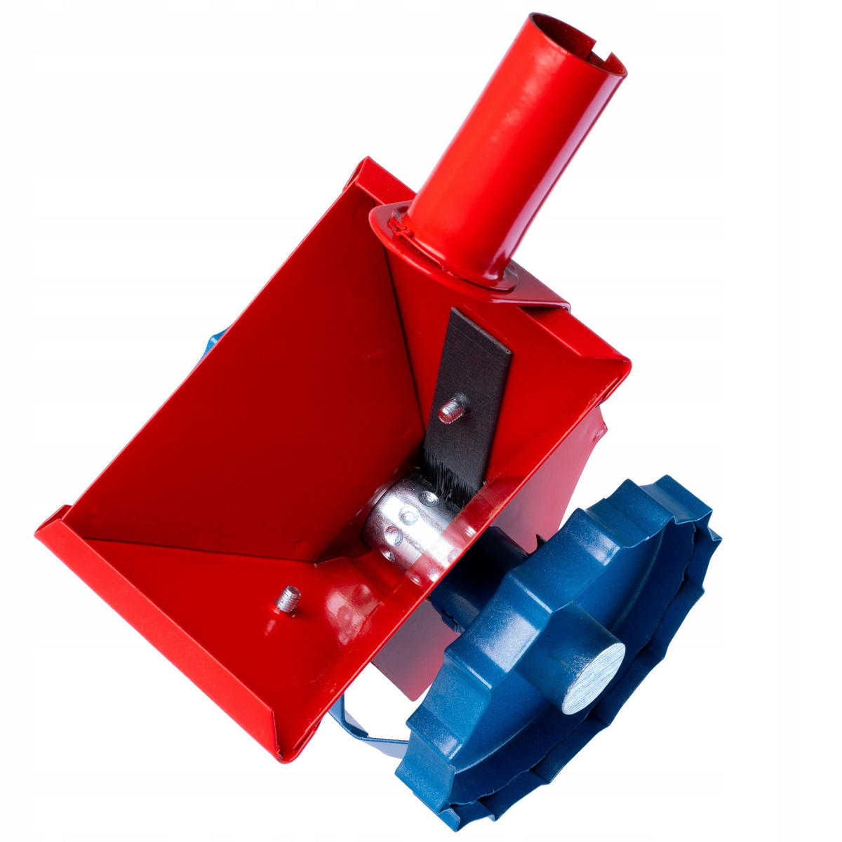 PFLANZGEFÄß, 20 x 12 cm, rot - Blau/Rot, Metall (12/18cm) - KADAX