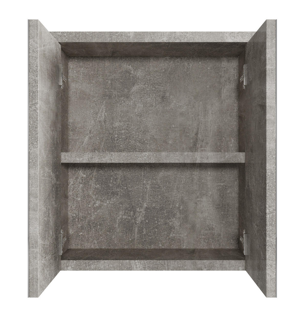 SPIEGELSCHRANK Toledo Beton Grau - 60 x 20 x 60 cm - Grau, Holz (60/60/20cm) - Badplaats