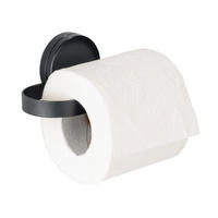 TOILETTENPAPIERHALTER Pavia 7,5/15,5/6 cm - Schwarz, Metall (15.5/6/7.5cm) - Wenko
