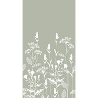 FOTOTAPETE Feldblumen 150 x 279 cm - Grün, Papier (150/279cm) - ESTAhome