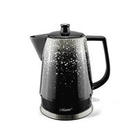 WASSERKOCHER ELEKTRISCH Schwarz 16.5/16.5/25.5 cm MR074SILVER - Schwarz, Keramik (16.5/25.5/16.5cm) - Maestro 