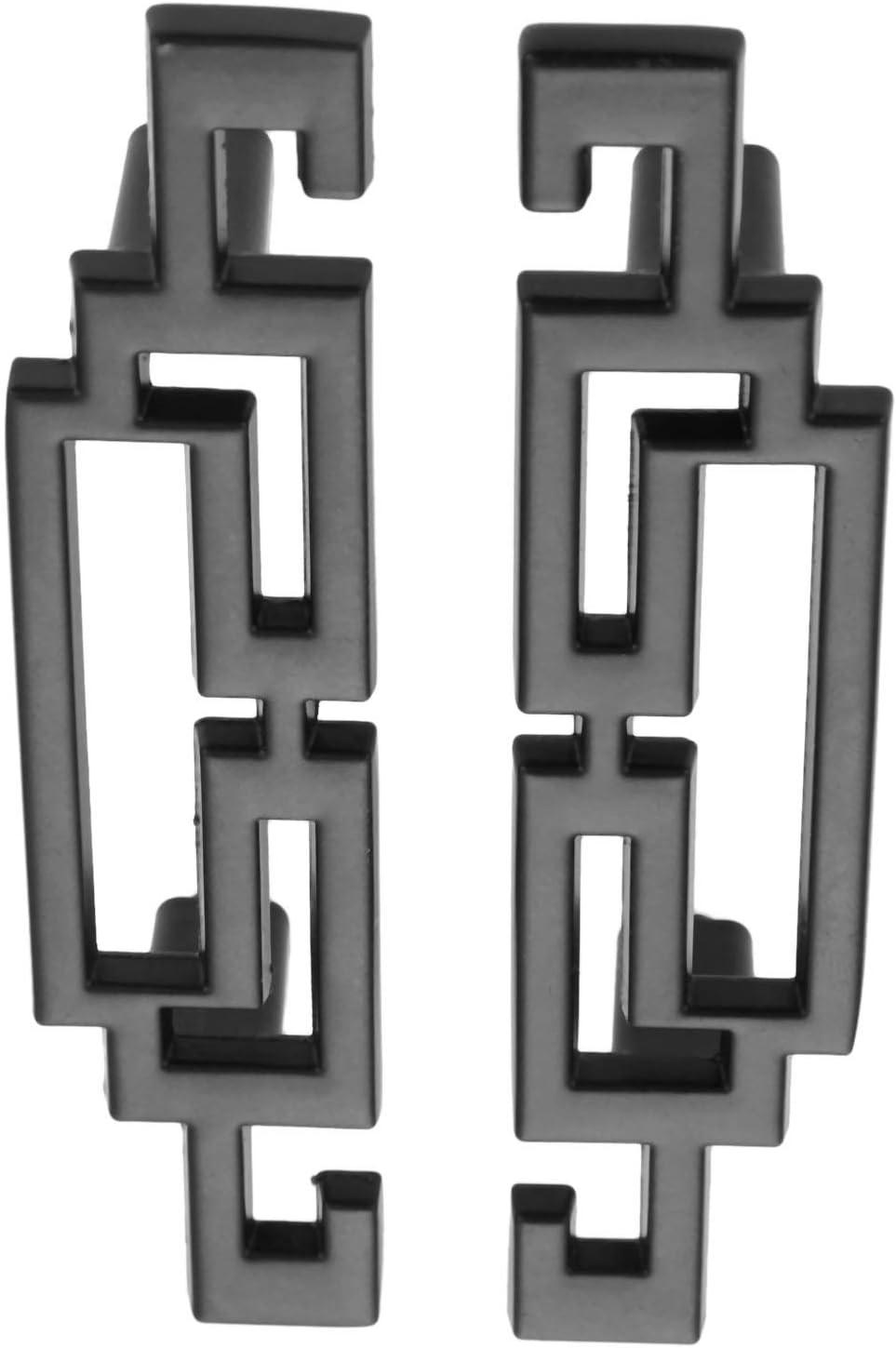 MÖBELGRIFF Schwarz 2er-Set 64 mm - Schwarz, Metall (0.23/30/1.06cm)