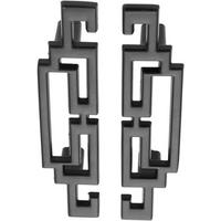 MÖBELGRIFF Schwarz 2er-Set 64 mm - Schwarz, Metall (0.23/30/1.06cm)