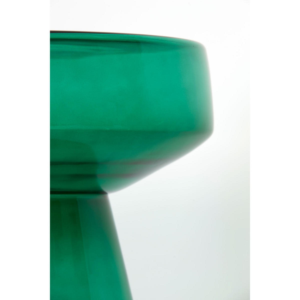 LIGHT & Living - Beistelltisch DAKWA - Ø37x44cm - Grün - Grün, Glas (37/37/44cm) - Light & Living