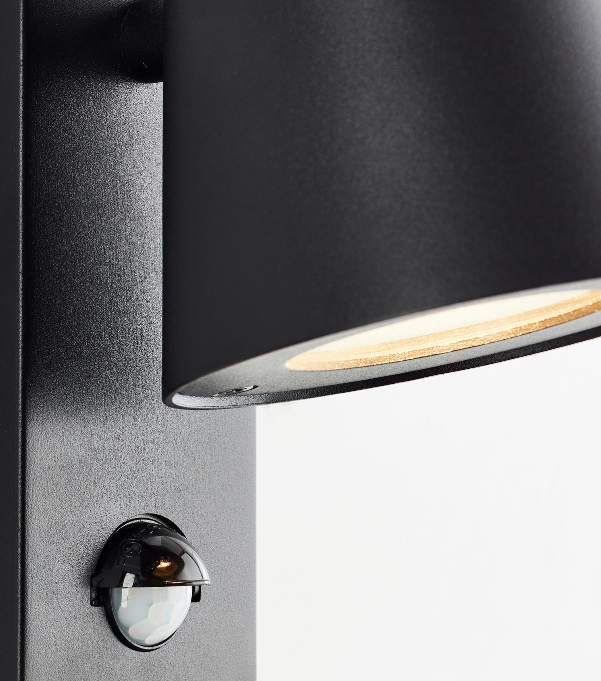 AUSSENWANDLEUCHTE Bari 44321/06 - Schwarz, Metall (11/17/15.5cm) - Brilliant