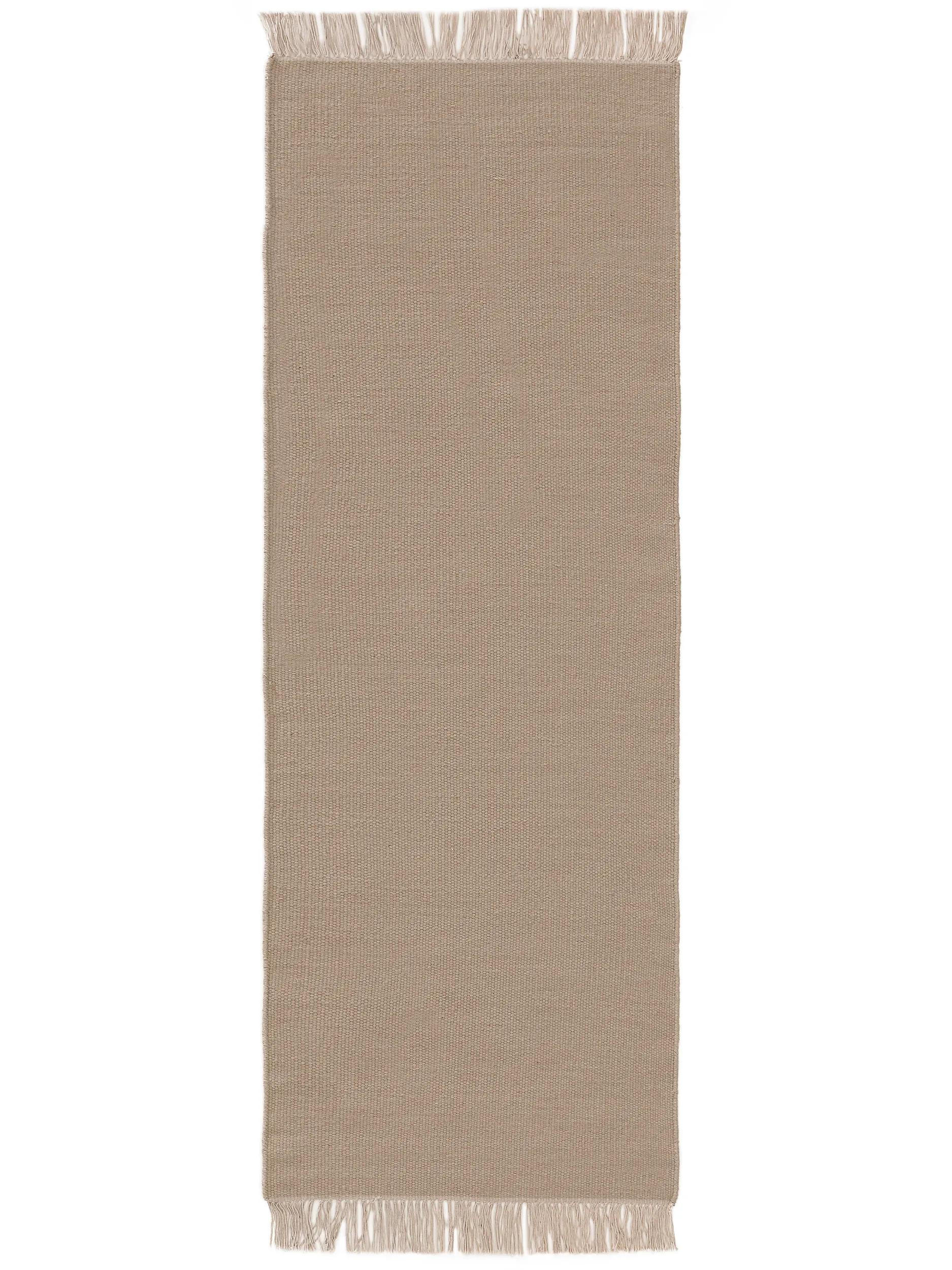benuta Teppich Beige 70x200 cm