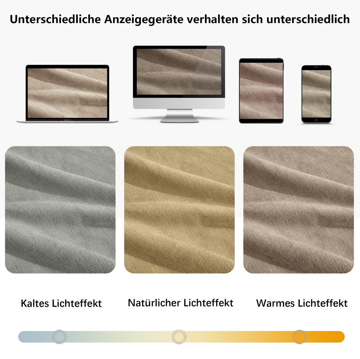 SOFA 271/93/67 cm in Sand aus Polyester mit modularer Flexibilität - Sandfarben, Kunststoff (93/67/271cm) - Flora Grace