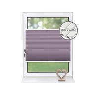 PLISSEE Thermo Basic 75 x 210cm Klemmfix ohne Bohren - Flieder, Textil (75/210/210cm) - Deco-Raum