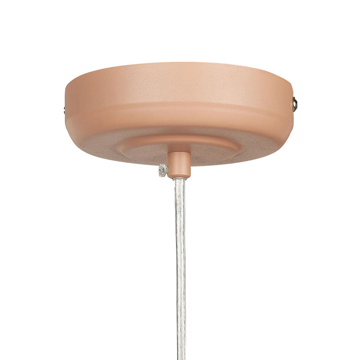 HÄNGELEUCHTE Senia 45/45/120 cm - Pink, Metall (45/45/120cm) - Beliani
