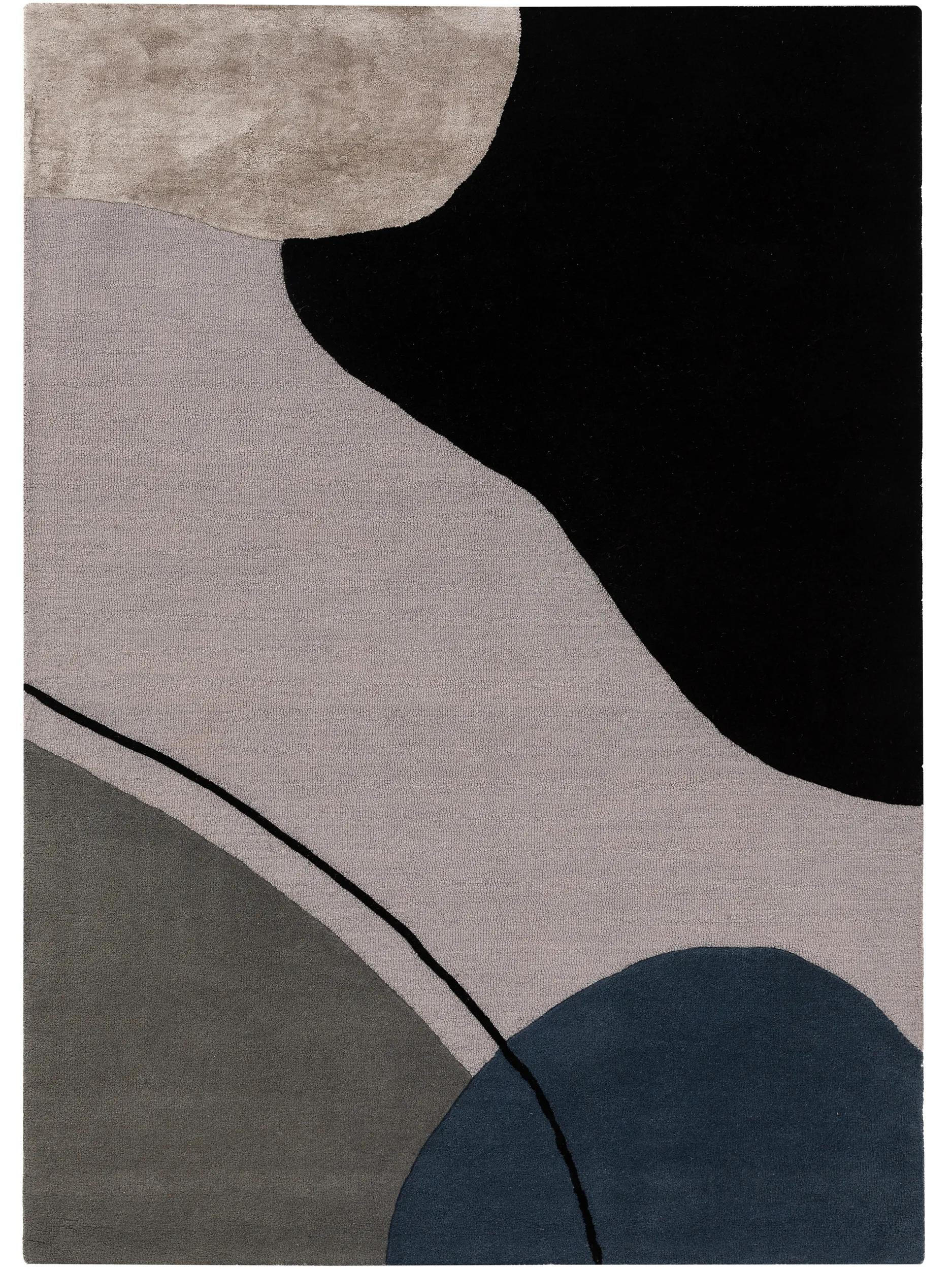 WOLLTEPPICH Kyoto Multicolor 200x300 cm - Multicolor, Textil (200/300cm) - benuta Pure